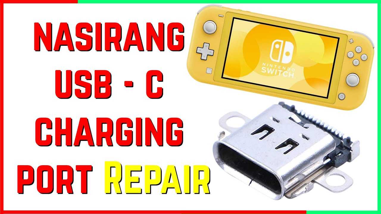 Nintendo Switch Lite USB C Port Repair Trílex Fix Macbook Repair 541.204.0429